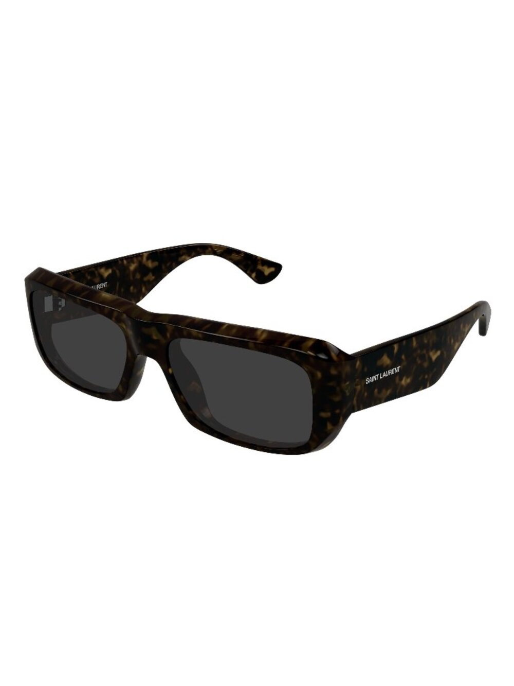 New Saint Laurent Men's Sunglasses Havana Grey Lens Injected Frame SL 869 002 57